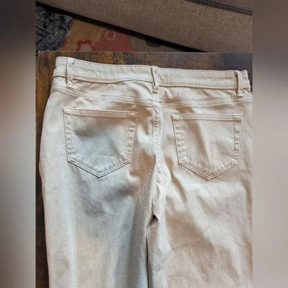 Jachs girlfriend Tan Everyday Casual Pants, Straight Leg, Versatile Style - Picture 2 of 8